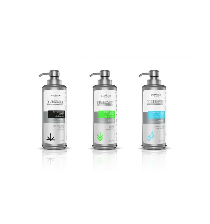 ELEGANCE AFTER SHAVE LOTION - PUMP 250ML MINT