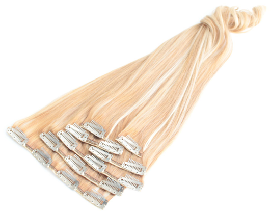 Amazing Hair Extensions 7 Piece Clip in Set 20"