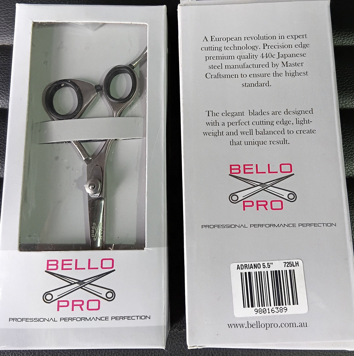 Bello Pro Adriano 5.5" Japanese Scissors 725LH