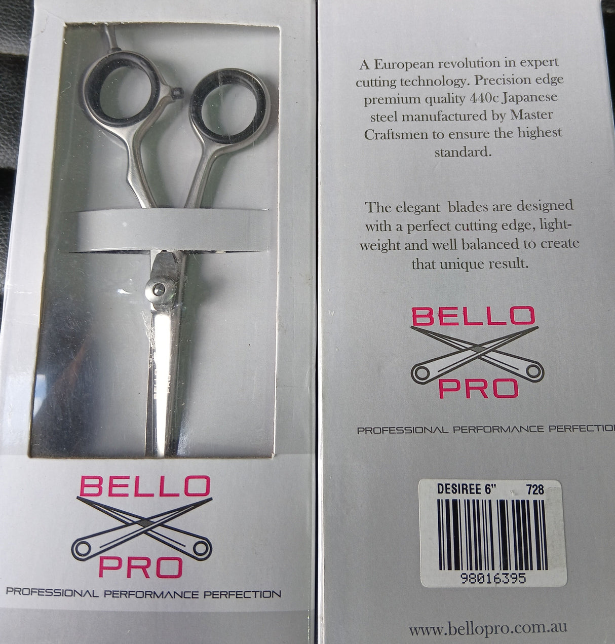 Bello Pro Desiree 6" Japanese Scissors 728