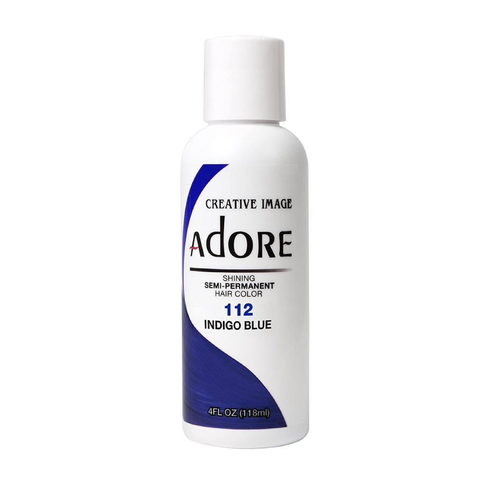 Adore Semi Permanent Hair Colour No. 112 Indigo Blue 118ml