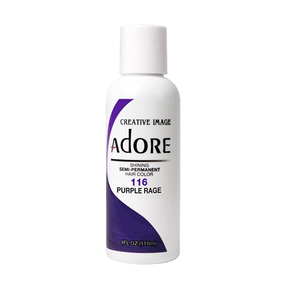 Adore Semi Permanent Hair Colour No. 116 Purple Rage 118ml