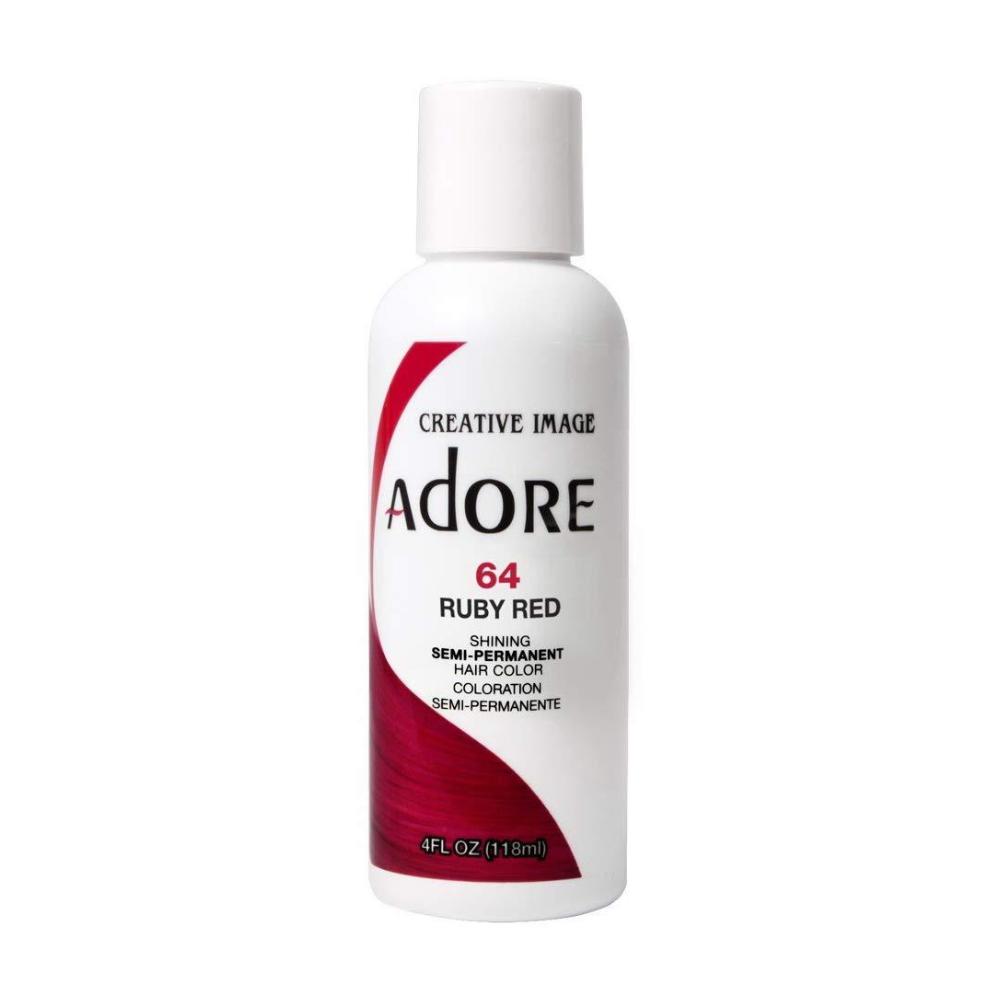 Adore Semi Permanent Hair Colour No. 64 Ruby Red 118ml