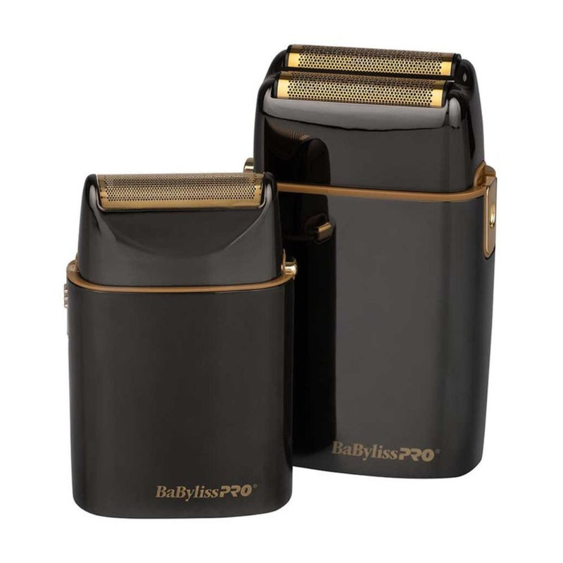 BaByliss PRO LimitedFX Double & Single Foil Shaver Set Gunmetal