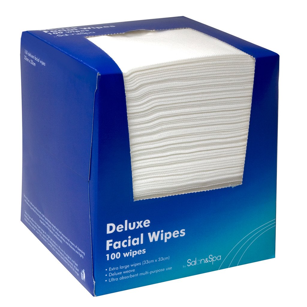 Salon & Spa Deluxe Facial Wipes 6x 100pk (600 Wipes)