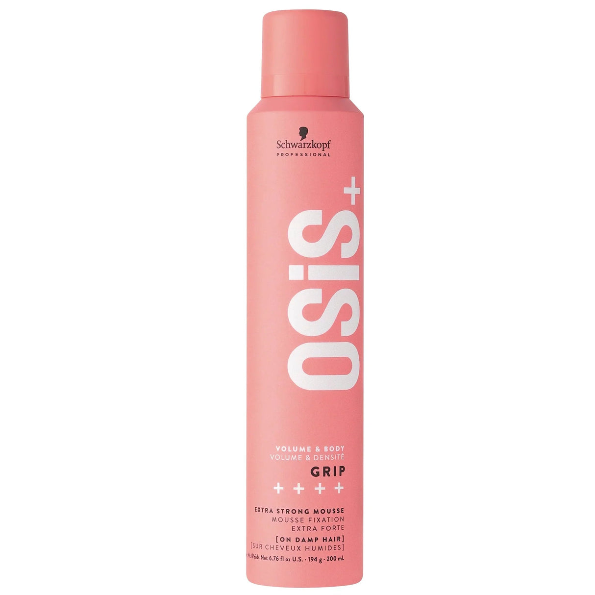 Schwarzkopf OSiS+ Grip Volume & Body Extreme Hold Mousse 200ml
