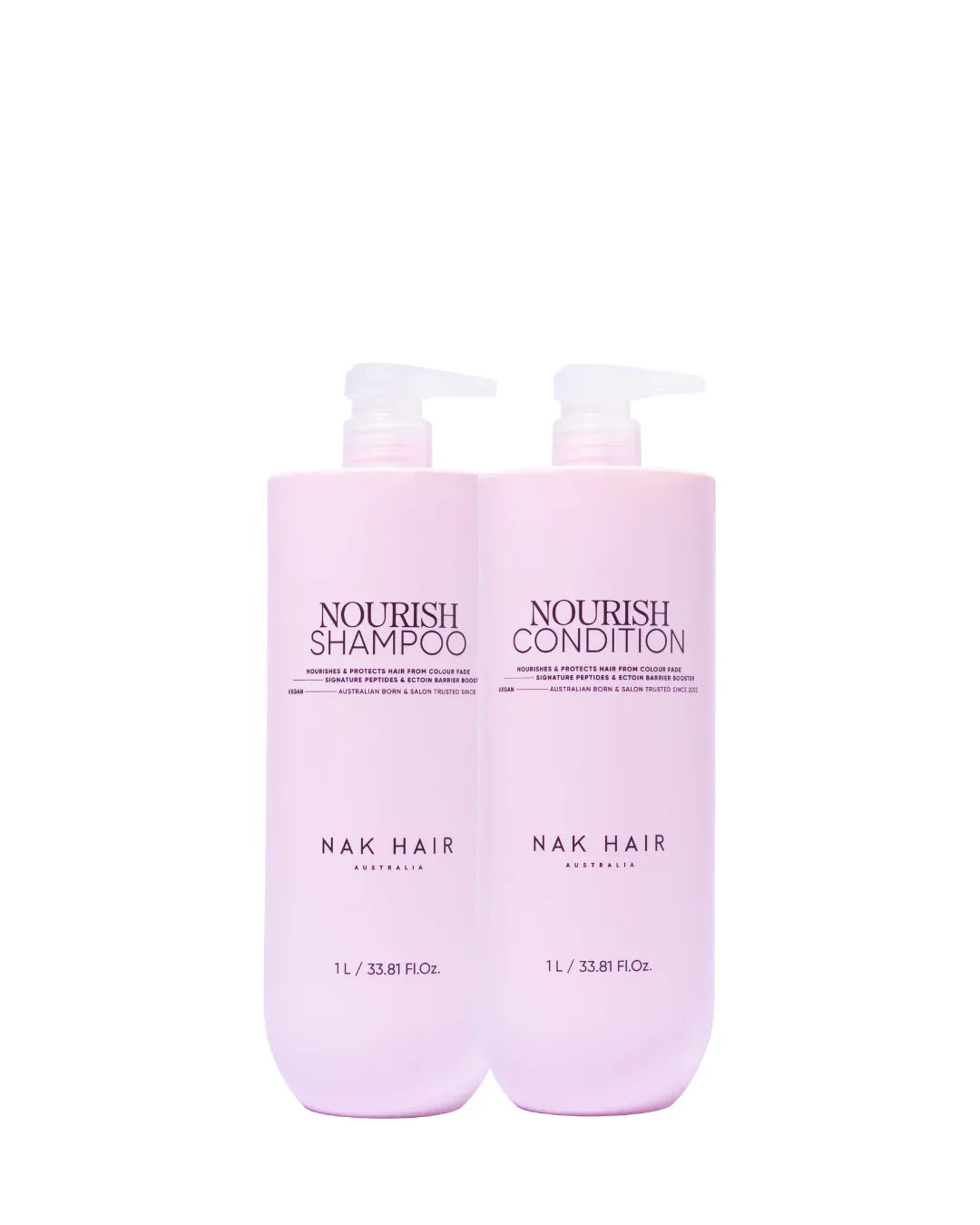 NAK Signature Nourish Shampoo & Conditioner 1L Duo