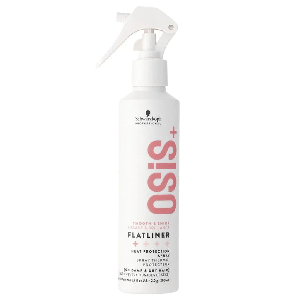 Schwarzkopf OSiS+ Flatliner Smooth & Shine Heat Protection Spray 200ml