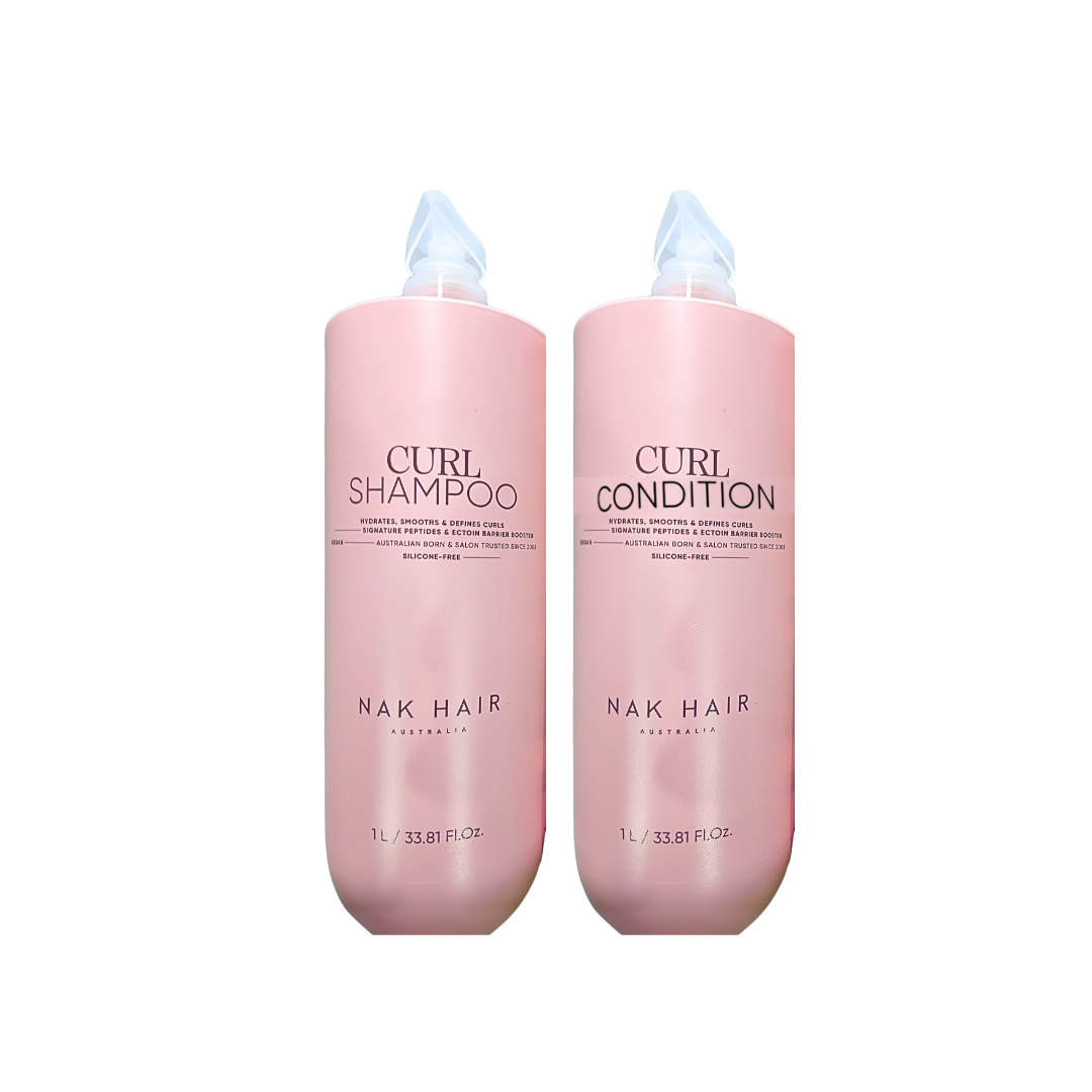 NAK Signature Curl Shampoo and Condition 1 Litre Duo