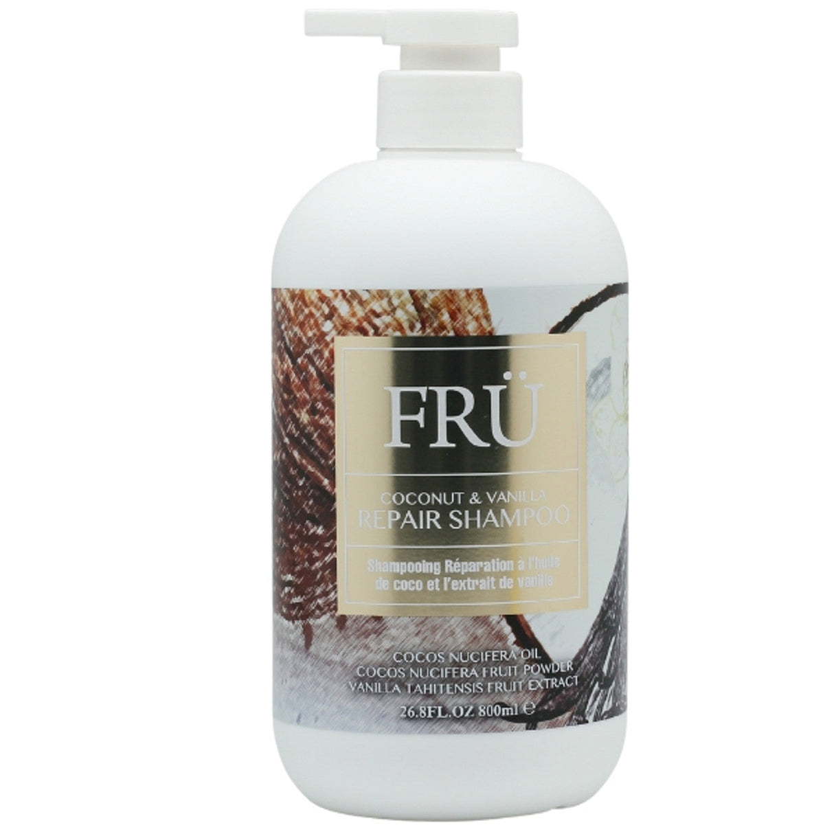 FRU Coconut & Vanilla Repair Shampoo 800ml