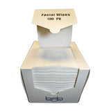 Bob Premium 4-Ply Facial Wipes 100pk 30x30cm