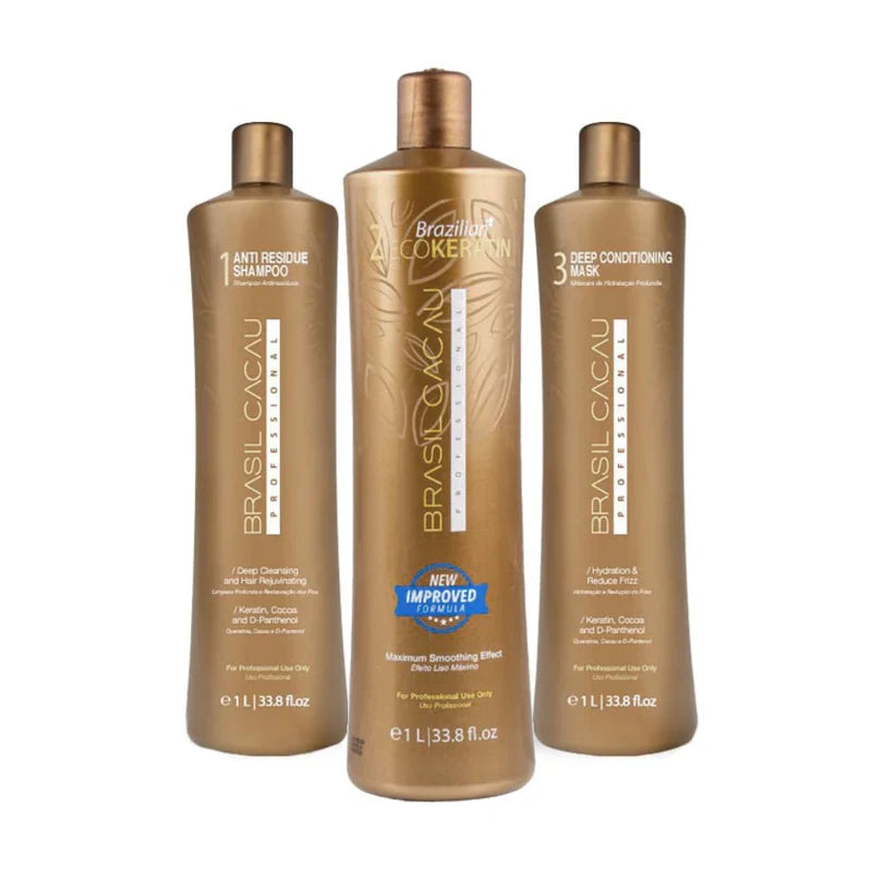 Brasil Cacau 1L Salon Kit #1 (BC 01, 02 & 03)