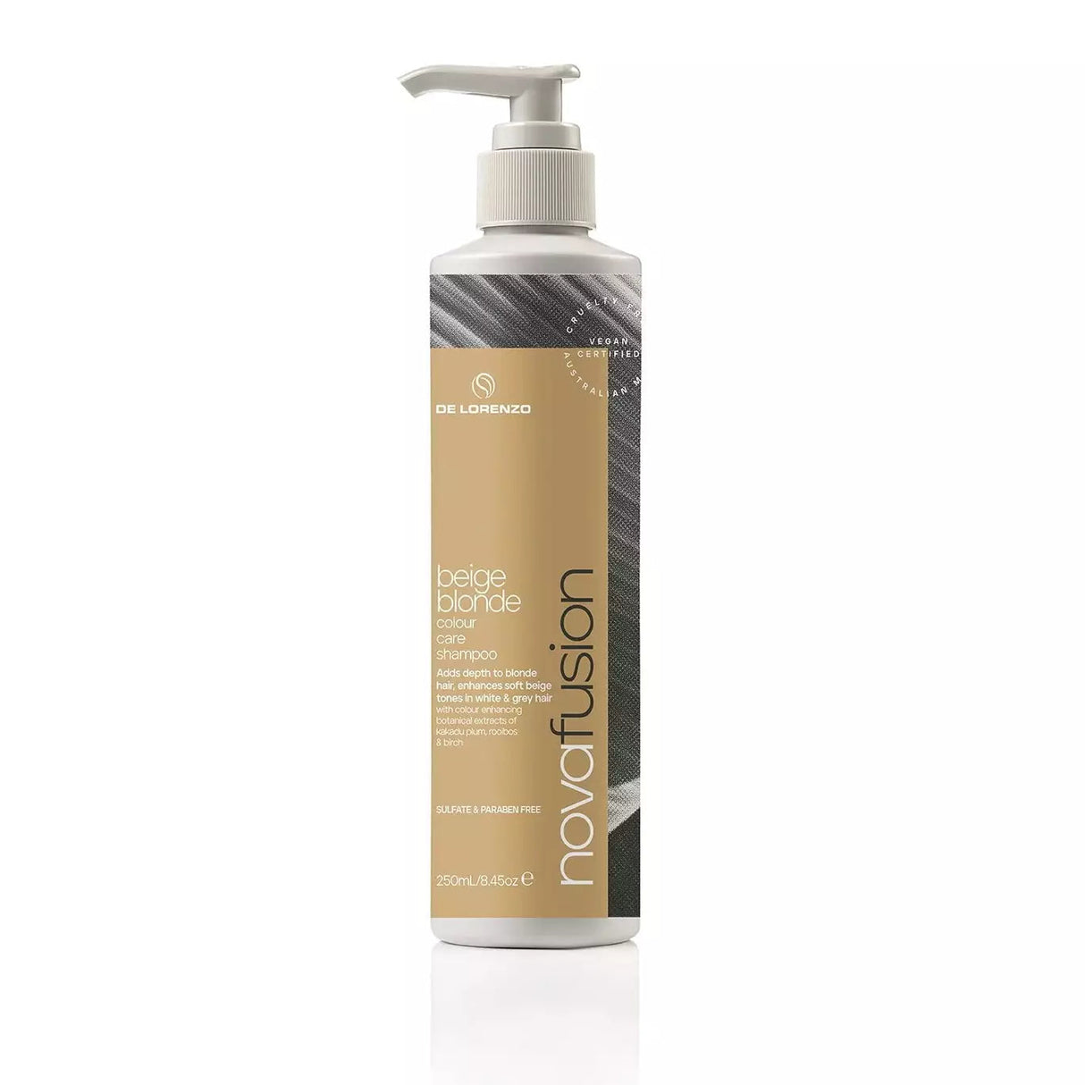 De Lorenzo Novafusion BEIGE BLONDE SHAMPOO - 250ML