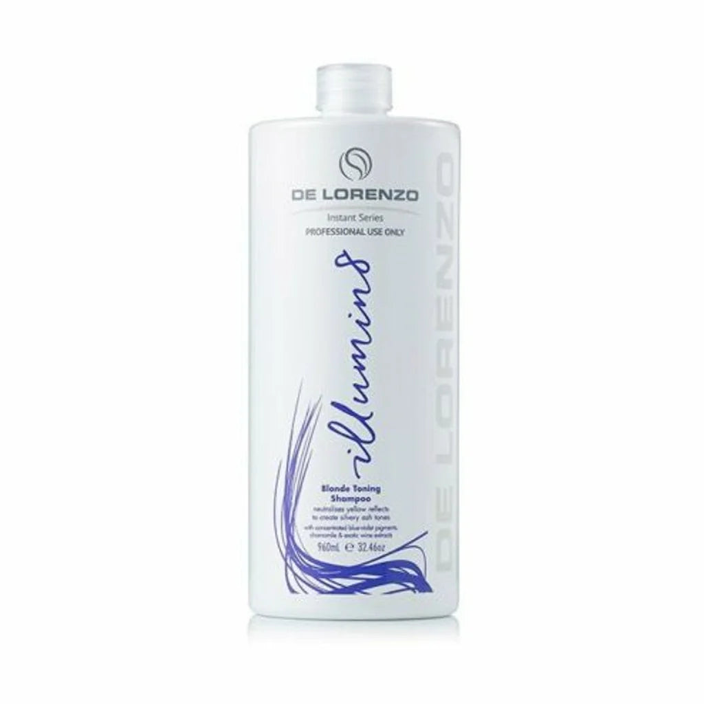 De Lorenzo Instant Illumin8 Blonde Shampoo 960ml (with pump)