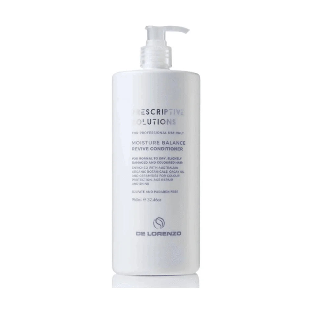 De Lorenzo Prescriptive Solutions Moisture Balance Revive Conditioner 960ml (with pump)