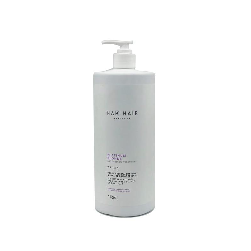 NAK Platinum Blonde Anti-Yellow Treatment 60 Second Repair 1L