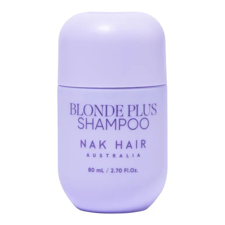 NAK Signature Blonde Plus Shampoo Travel Size 80ml