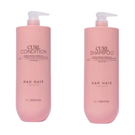NAK Signature Curl Shampoo & Conditioner Duo 1L