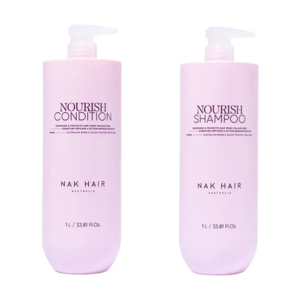 NAK Signature Nourish Shampoo & Conditioner Duo 1L