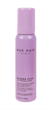 NAK Signature Blonde Plus 10v Toning Foam 100g