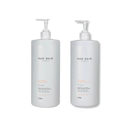 NAK Signature Volume Shampoo and Conditioner 1L Duo
