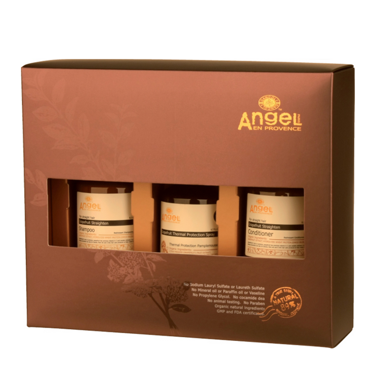 Angel En Provence Grapefruit for Straight Hair Gift Pack