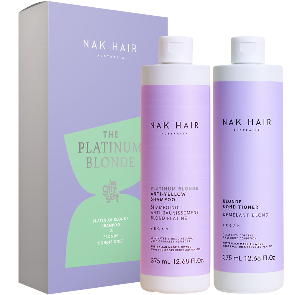 NAK Holiday Platinum Blonde Duo