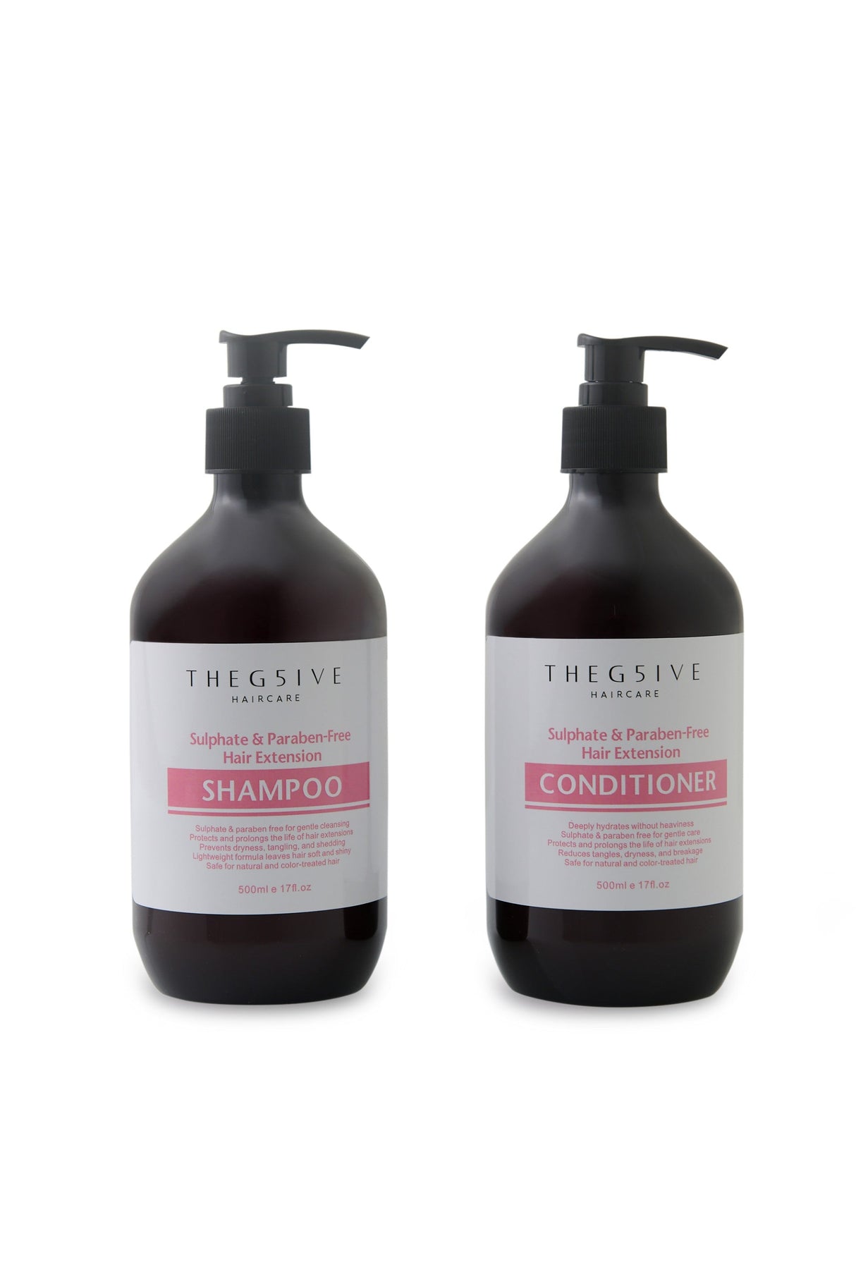 THE G5IVE HAIRCARE Sulphate and Paraben Free Duo Pack 500ml