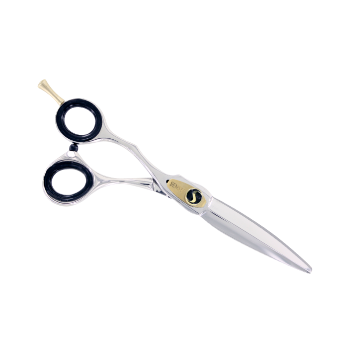 Sensei GSC Left Handed Professional Dry/Slide Offset Scissor 6" Inch SZL50 With Free Case
